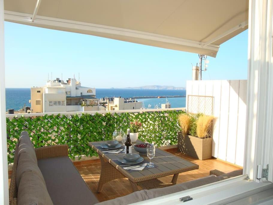 Centre Penthouse With Seaview Apartment Heraklion  Exterior photo